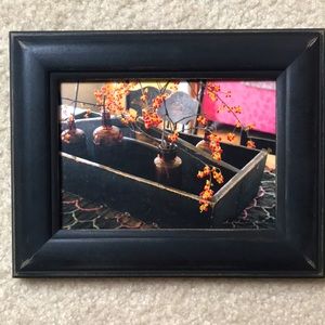 Black Framed Primitive Print, 9x7
